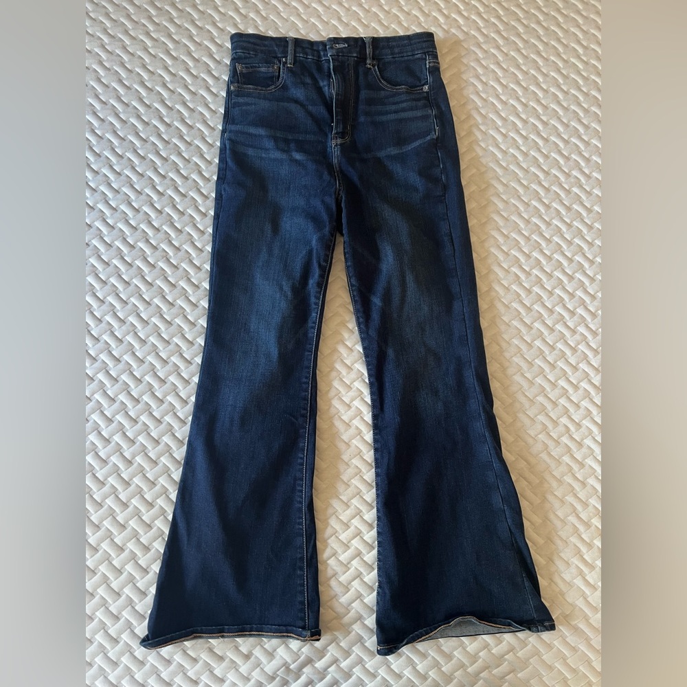 American eagle curvy high rise flare jeans, 10 short